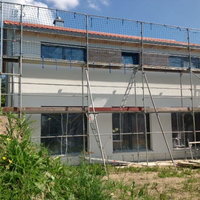 Gerüst von Malermeister Pilhofer